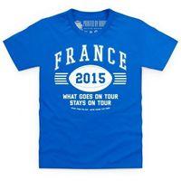 france tour 2015 rugby kids t shirt