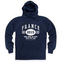 France Tour 2015 Rugby Hoodie