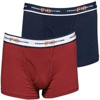 french connection boys two pack boxers classic navy