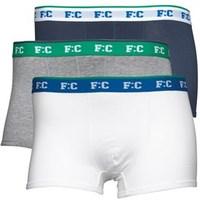 French Connection Boys Three Pack Boxers Grey Marl Assorted