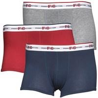 french connection boys three pack boxers classic navy assorted