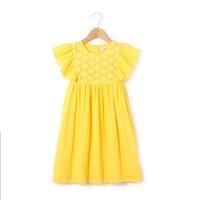 Frill Short-Sleeve Dress, 3-12 Years