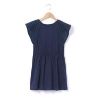 Frill Short-Sleeve Dress, 3-12 Years