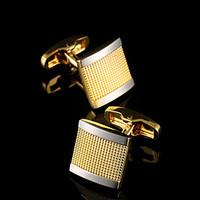 french shirt gold cufflinks for mens gifts brand cuff links luxury sui ...