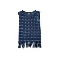 Fringed Tribal Print Tank (Kids)