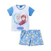 frozen girls short pyjamas