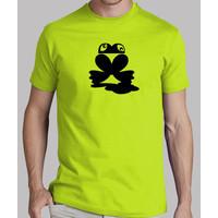 frog with shadow