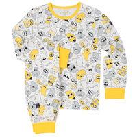 Friendly Ghost Kids Pyjamas - Yellow quality kids boys girls