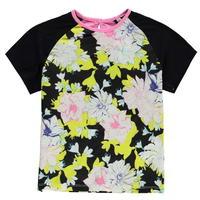 french connection floral block t shirt