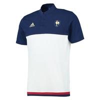 France Anthem Polo Shirt - White