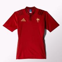 France Rugby Away Shirt Red