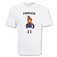 France Mascot Soccer T-shirt