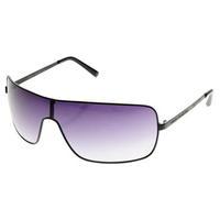 french connection metal wraparound sunglasses mens