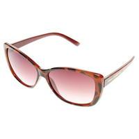 French Connection Plastic Oversized Cat Eye Sunglasses Ladies
