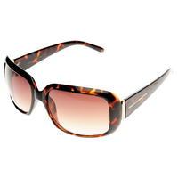 French Connection Plastic Rectangular Sunglasses Ladies