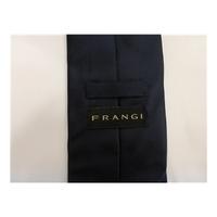 Frangi Midnight Blue Irresdescent Long Frangi SilkTie - Size: Not specified