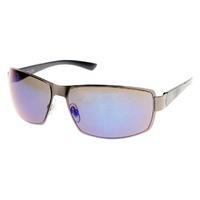 French Connection Metal Wraparound Sunglasses Mens