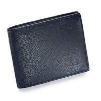 Fred Bennett Mens Dark Blue Leather Wallet W010