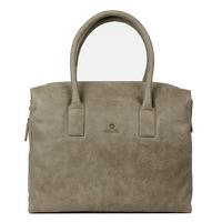 Fred de la Bretoniere-Handbags - Handbag Medium Buffed Leather - Taupe