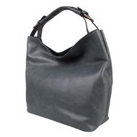 fred de la bretoniere handbags shoulderbag medium polished black