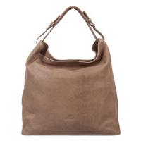 Fred de la Bretoniere-Handbags - Shoulderbag Large Fine Grain Leather - Taupe