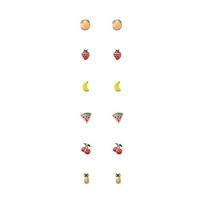 Fruit Stud Earrings Set