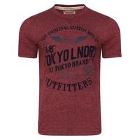 Franklin Cove T-Shirt in Oxblood- Tokyo Laundry