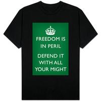 Freedom is in Peril; Defend It With All Your Might (Green)