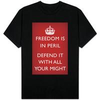 freedom is in peril defend it with all your might red