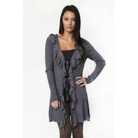 Frill Long Sleeve Cardigan