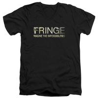 fringe fringe logo v neck