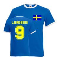 freddie ljungberg sweden ringer tee blue