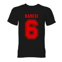 franco baresi ac milan hero t shirt black