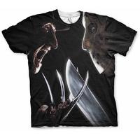 Freddy vs Jason All Over Printed T Shirt
