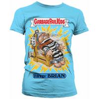 fryin brian womens t shirt garbage pail kids