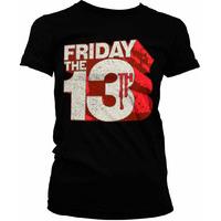Friday the 13th Block Logo Womens T Shirt