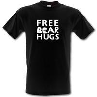 Free Bear Hugs male t-shirt.