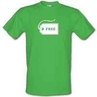 Free male t-shirt.