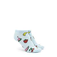 Fruit Print Ankle Socks