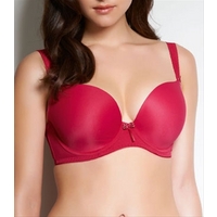 Freya Deco, Red U/W Plunge Moulded Balcony Bra