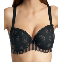 Freya Fan-Tastic, Noir Freya Fan-Tastic Underwire Plunge Balcony Bra