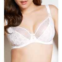 Freya Faye, White U/W Plunge Balcony Bra