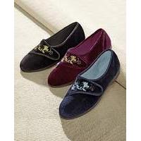 Free Step Touch and Close Slippers E Fit