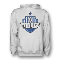 france country logo hoody white kids