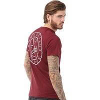 Friend Or Faux Mens Tremer T-Shirt Burgundy/White