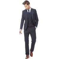 French Connection Mens Three Piece Suit Marine