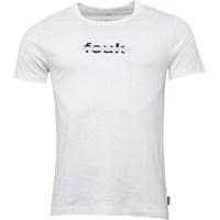 french connection mens fcuk chest bar t shirt white