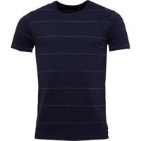 french connection mens this stripe t shirt marine