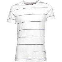 french connection mens this stripe t shirt white