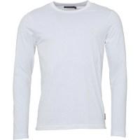 French Connection Mens Long Sleeve T-Shirt White